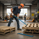Premium Multi-Purpose Wrecking Bar for Construction and Demolition Use with Nail Pulling Cutouts