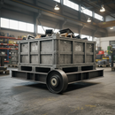 150mm Diameter Heavy Duty Cast Iron Wheel with 20mm Ball Bearing