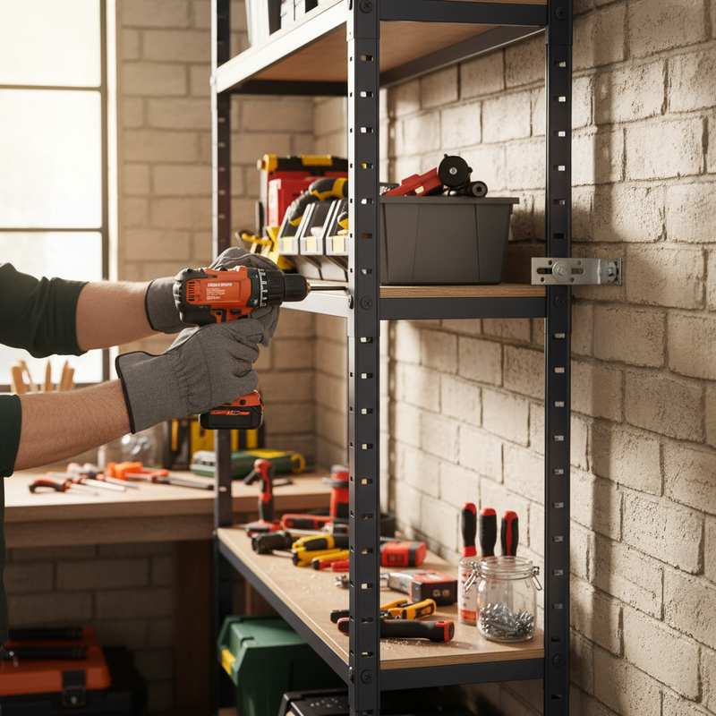 Premium Adjustable Wall Fixing Kit for Secure Shelving