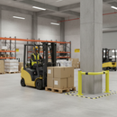 Premium Heavy Duty Corner Column Protector Guard for Industrial Use - Durable Mild Steel Construction with Galvanized Coating
