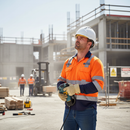 Professional Mid-Peak Non-Vented Safety Helmet with Slip Ratchet Adjustment for Enhanced Comfort and Protection