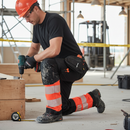 Premium High-Performance Hi-Vis Softshell Trousers with Holster Pockets and CORDURA® Reinforcement for Harsh Weather Work