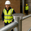 Galvanised End Cap – Plug Stop End for 33.7mm to 48.3mm Tube