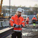 Premium Lightweight Hi-Vis Winter Jacket with Waterproof Features and Reflective Details for Cold Weather Comfort