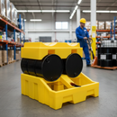 Premium 2 Drum Horizontal Stacking Unit for Safe Storage