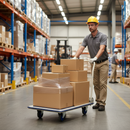 Heavy Duty Folding Platform Trolley with 300kg Load Capacity