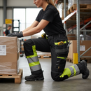 Premium Women's Hi-Vis Trousers with 4-Way Stretch and CORDURA® Reinforcement for Comfort and Durability