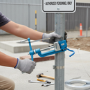 Professional Sign Banding Tool for Tensioning and Cutting Stainless Steel Banding with Integrated Cutting Feature