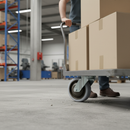 Premium 200mm Diameter Grey Nylon Wheel with High Load Capacity