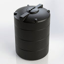 2500 Litre Vertical Non-Potable Water Tank, Black MDPE (view 2)