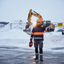 Premium Heavy Duty Winter Jacket with Hi-Vis Features, Waterproof and Windproof Design for Enhanced Safety and Comfort
