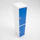 Two-Door Galvanised Steel Splash Locker, 300/450mm Depth (view 2)