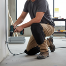 Premium CORDURA® Knee Pocket with Adjustable Velcro for Enhanced Protection and Comfort During Kneeling Tasks