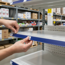 Premium Clear Acrylic Shelf Front Riser, 95mm Height - Ideal for Shelf Organization and Product Display