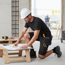 Premium Slim Fit Work Shorts with Holster Pockets and Stretch Fabric for Comfort and Mobility