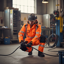 Premium Winter Boilersuit with Reflective Strips and Insulation