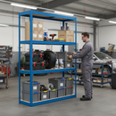 Heavy Duty Garage Shelving - 1600mm High - Supports Up to 280kg