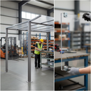 Premium Side Wind Protectors for Modular Bus Shelters - Enhanced Wind and Rain Protection