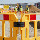 Premium Replacement Barrier Clips for Enhanced Stability and Rigidity in Pedestrian Barriers