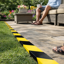 PVC Hazard Floor Marking Tape – 50mm Yellow & Black – Durable – Indoor/Outdoor Use