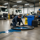 240 Litre High-Performance Spill Kit in Blue Wheelie Bin