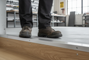 Premium Anodised Aluminium Stair Nosing 40x20 mm - Grooved Anti-Slip Profile for Enhanced Safety in Homes and Commercial Spaces