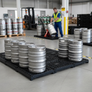 Premium Beer Stack Base for Efficient Storage - Dimensions 430mm x 280mm x 60mm - High-Quality Professional Grade for Industrial and Commercial App...