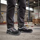 Premium Heavy Duty Safety Shoe with Composite Toe, Water-Repellent Upper, and Comfortable Footbed for Optimal Protection and Support