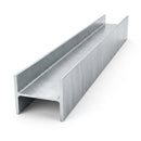 Galvanised H Post for Concrete In 1500mm x 125mm x 80mm (view 2)