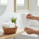 Premium Pure Daytime Pads Case of 500 - Individually Wrapped, Winged, Sustainable Plant Cellulose