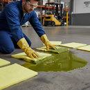 Premium Chemical Spill Absorbent Pad 50x40cm Yellow (Pack of 100)