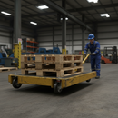 160mm Heavy Duty Swivel Plate Castor Towable with Aluminium Centre