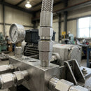 3/8in BSP Stainless Steel Swivel – 350 Bar 40 Lpm