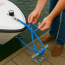 6mm Blue Polypropylene Rope 30m Coil – Strong 3-Strand Twisted Split-Film Rot Proof Weather Resistant, Multi-Purpose