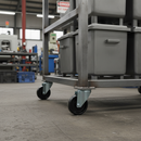 100mm Swivel Bolt Hole Castor with High Temperature Resistance