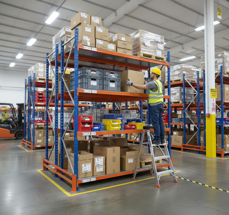 Additional Steel Shelf for Industrial Shelving - Heavy Duty Design