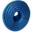18mm Blue Polypropylene Rope 3 Strand – Heavy-Duty, Waterproof & UV-Proof – 30m Coil for Marine, Outdoor & DIY!
