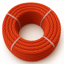 10mm Red Polypropylene Rope 3 Strand – Ultra-Strong, Weatherproof & Multi-Use | 75m Mini Coil | Limited Stock!