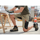 Premium Lightweight Work Shorts with Ultimate Stretch Fabric, Water Repellent and Reinforced Pockets for Heavy Duty Work