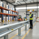 Premium Heavy Duty Armco Barrier Beam 3.2m Galvanised Steel for Enhanced Crash Protection