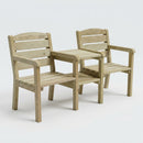 Companion Set - Timber Garden Seating (view 2)