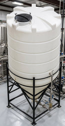 8000 Litre Cone Tank, 60° Angle, Polyethylene