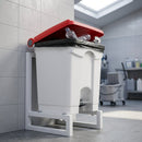 30 Litre Pedal-Operated Recycling Bin, Polypropylene