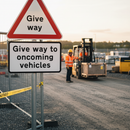 Premium Supplementary Plate for Give Way to Oncoming Vehicles - Post Mount Sign for Enhanced Road Safety
