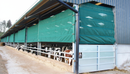 Professional Heavy Duty Windbreak System for Weather Protection - Reduces Wind Speed by 66% with Adjustable Ratchet Tensioning
