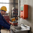 Professional Wall Mounted Self Contained Gravity Fed Eye Wash Station with 38 Litre Capacity for Emergency Safety