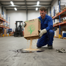 Premium General Purpose Flame Retardant Absorbent Wood Fibre - 15 Litre Box