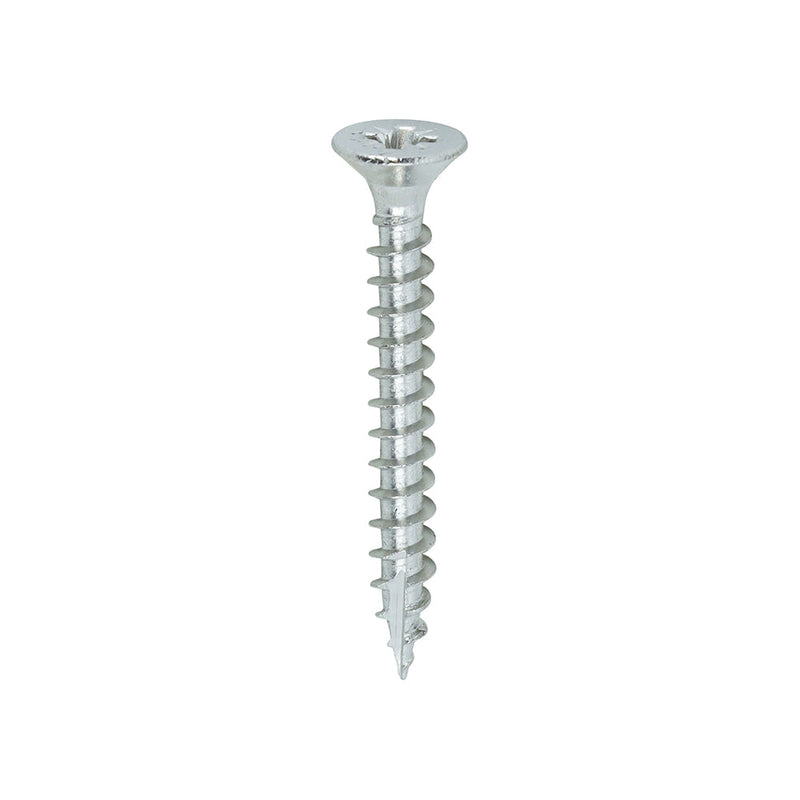 Classic Multi-Purpose Screws - PZ - Double Countersunk - A2 Stainless Steel - 3.0 x 25
