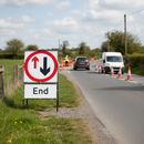 Premium Give Way Traffic Sign Set with End Plate and Frame for Safety Compliance
