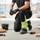 Premium Hi-Vis Softshell Trousers with Holster Pockets - Waterproof, Windproof, and Breathable for Harsh Weather
